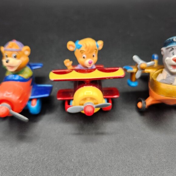 Vtg Set Of 4 Disney Talespin Airplane Toys McDonald’s Happy Meal 1990 Diecast - Picture 6 of 11